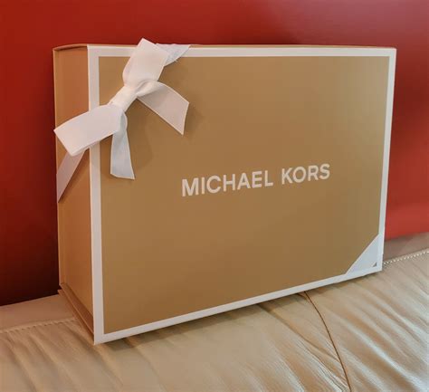 michael kors empty gift box|michael kors gift wrapping.